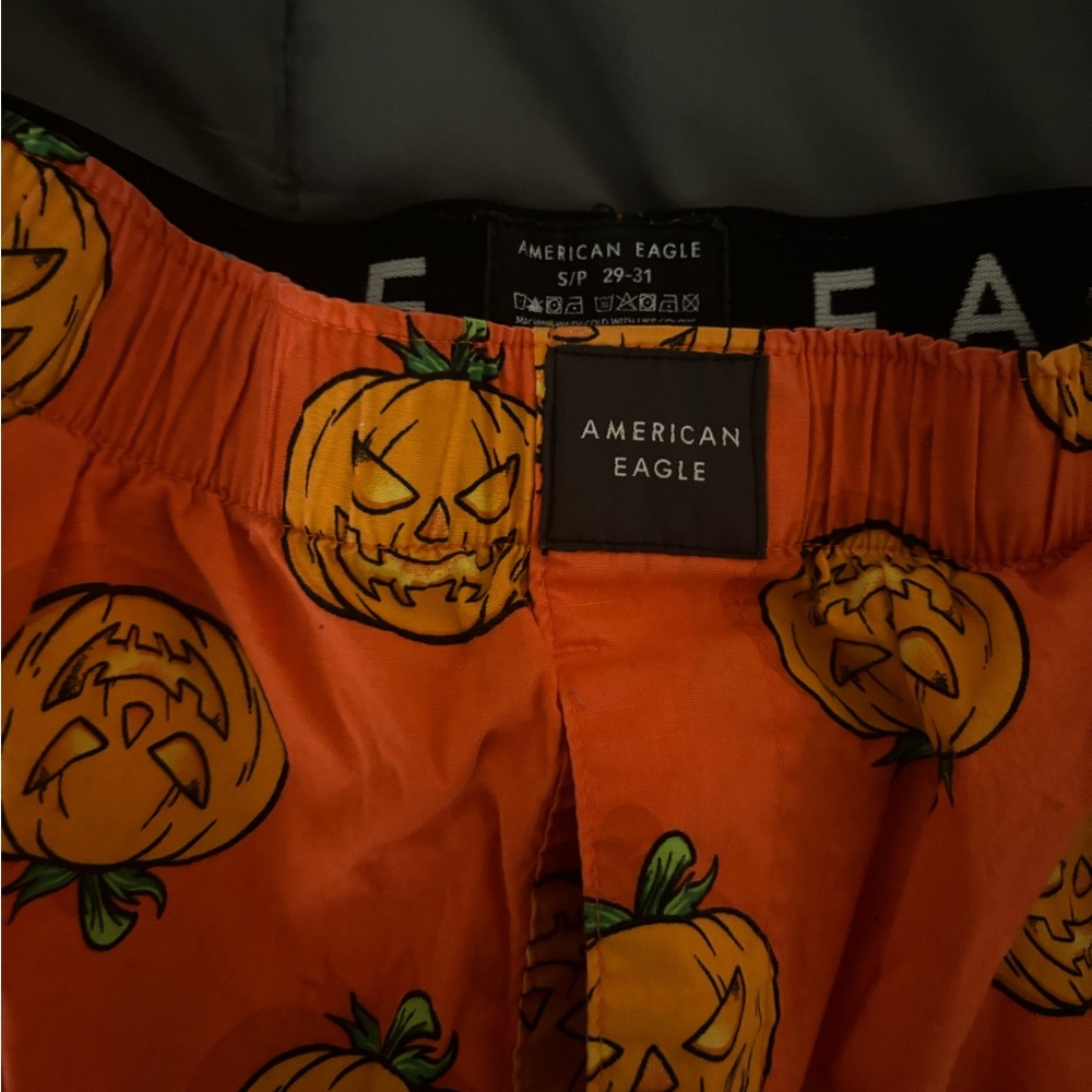 american eagle pumpkin boxers size s ! - Picture 3 of 5
